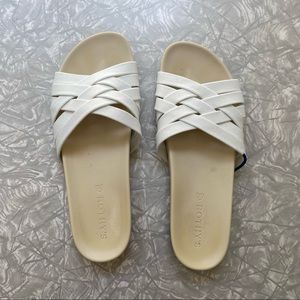Rothy’s shoes | The Slide in Cloud White
